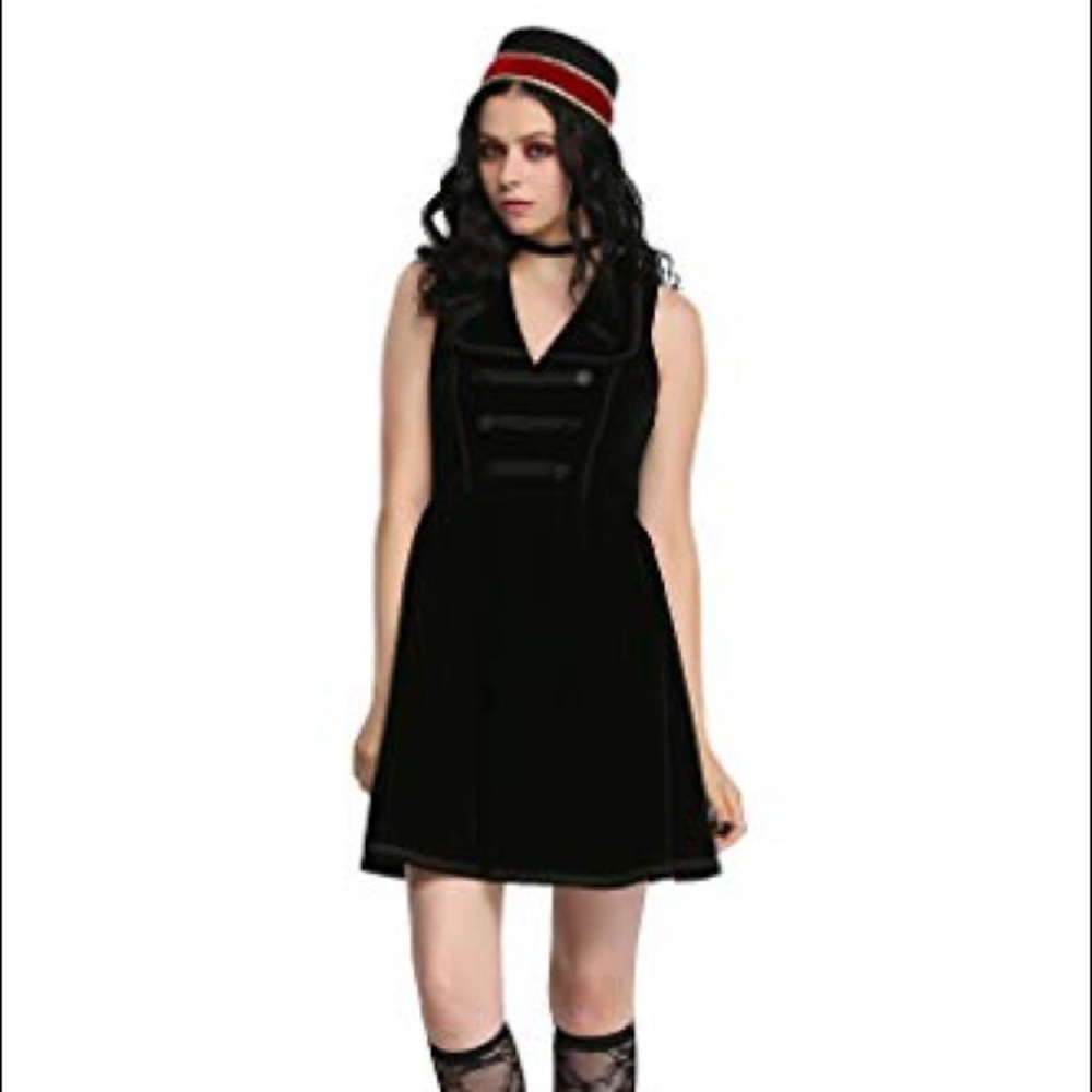 American Horror Story Bellhop Goth Punk Dress